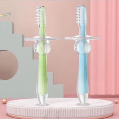 Bàn chải silicontập đánh răng cho bé