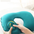 Gối bơm hơi hình chữ U cao cấp