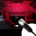 Đèn led trang trí ô tô chiếu bầu trời sao cực đẹp , Màu đỏ