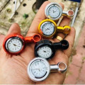 Đồng hồ kiểng gắn chân gương xe máy 