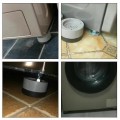 Chân máy giặt 4 miếng đế cao su chống ồn chống rung