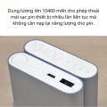  sạc dự phòng dụng lượng lớn Xiaomi 10.400MAH