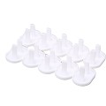 Set 30 nút bịt ổ điện chống giật an toàn cho bé, 2 chân