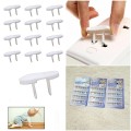 Set 30 nút bịt ổ điện chống giật an toàn cho bé, 2 chân