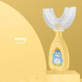 Bàn chải đánh răng cho bé chữ u hình chim cánh cụt 