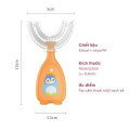 Bàn chải đánh răng cho bé chữ u hình chim cánh cụt 