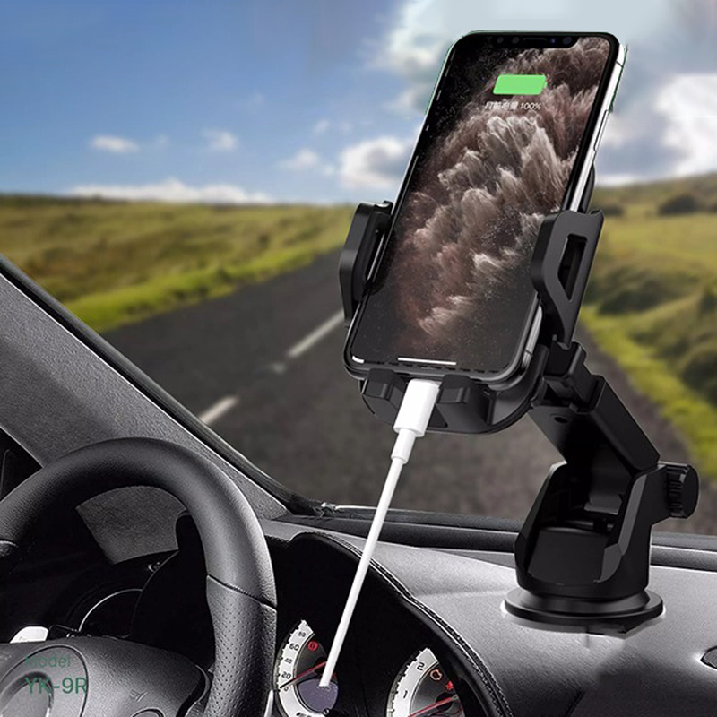 Giá đỡ điện thoại đế hút xoay 360 thông minh