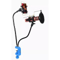 Giá Đỡ Micro Livestream, Có Màng Lọc Âm Mic Và Giá Đỡ Điện Thoại