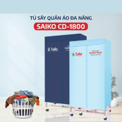 Tủ sấy quần áo Saiko CD-1800 đa năng