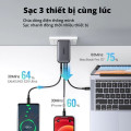 Củ sạc nhanh Ugreen CD244 cao cấp 