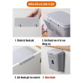 Thùng rác treo tường có nắp trượt chống côn trùng, mùi hôi