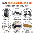 Keo dán vá lốp, sửa lốp nứt, vết rách lốp cho xe máy ô tô