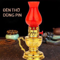 Đèn thờ vĩnh cửu sử dụng pin chuyên dụng , Dùng pin
