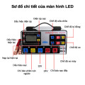 Bộ sạc acquy sữa chữa ô tô, xe máy công suất cao siêu an toàn