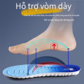 Lót giày thể thao 4D êm ái, giảm áp lực chân, thoáng khí vượt trội, Size 35-36	