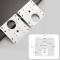Miếng thép sửa bản lề cửa, tủ gỗ kèm ốc vít tiện lợi tặng bộ ốc vít, 1 miếng thép không bản lề