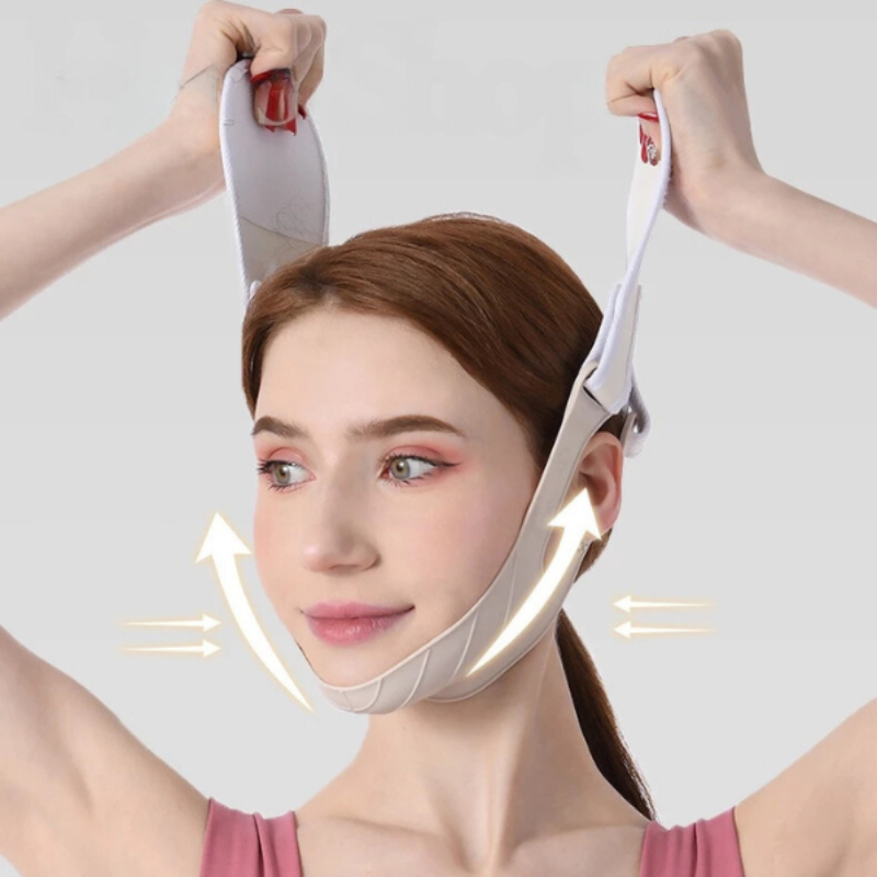 Đai massage nâng cơ mặt V-line, hỗ trợ thon gọn và săn chắc da