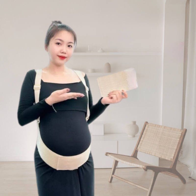 Đai nâng đỡ bụng bầu, giảm áp lực cột sống, giúp mẹ bầu thoải mái hơn