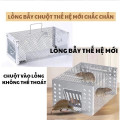 Lồng bắt bẫy chuột thông minh bằng thép không gỉ chắc chắn