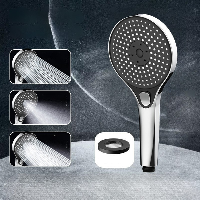 Vòi sen tăng áp đa chế độ, nút bấm tiện lợi, dòng nước mạnh mẽ