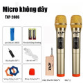 Bộ micro không dây hát karaoke chuyên nghiệp, kết nối dễ dàng, TP-288（1 MICRO)