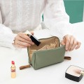 Túi đựng đồ mỹ phẩm, đồ du lịch nhỏ gọn tiện dụng, Màu xanh