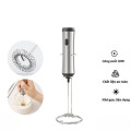 Máy đánh bọt cafe cầm tay có giá treo, sạc điện tiện lợi