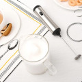 Máy đánh bọt cafe cầm tay có giá treo, sạc điện tiện lợi