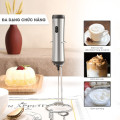 Máy đánh bọt cafe cầm tay có giá treo, sạc điện tiện lợi