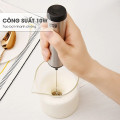 Máy đánh bọt cafe cầm tay có giá treo, sạc điện tiện lợi