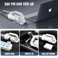 Máy hút bụi cầm tay không dây đa năng, nhỏ gọn, lực hút mạnh