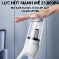 Máy hút bụi cầm tay không dây đa năng, nhỏ gọn, lực hút mạnh
