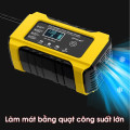 Bộ sạc ắc quy thông minh 12V/6A, tự động ngắt khi sạc đầy