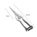 Kéo cắt cành lưỡi thép SK5, combo 8 món dụng cụ làm vườn đa năng