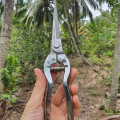 Kéo cắt cành lưỡi thép SK5, combo 8 món dụng cụ làm vườn đa năng