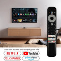 Remote điều khiển dành cho TCL Smart TV, TV thông minh Netflix, Loại không có giọng nói	