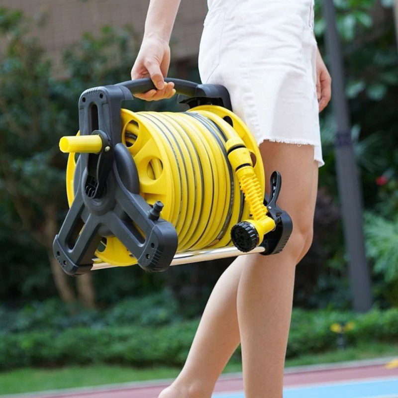 Bộ khung rulo cuộn ống nước vòi nước gọn gàng