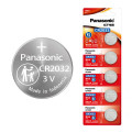 Pin cúc áo CR2032 Lithium 3V vỉ 5 viên thay cho các thiết bị điện, điện tử, Vỉ 5 viên	