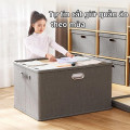 Hộp vải đựng đồ đa năng có nắp gấp gọn tiện dụng, Dung tích 40L (44*29*30cm)	