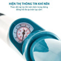 Dụng cụ thông tắc cống, bồn cầu bằng khí nén an toàn, hiệu quả, Ống thép - Tay cong	
