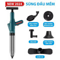 Dụng cụ thông tắc cống, bồn cầu bằng khí nén an toàn, hiệu quả, Ống thép - Tay cong	