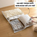 Túi hút chân không đựng quần áo, chăn màn siêu bền tặng kèm bơm tay, Combo 10 túi 40x60	