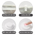 Túi hút chân không đựng quần áo, chăn màn siêu bền tặng kèm bơm tay, Combo 10 túi 40x60	