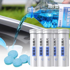 Viên sủi rửa kính ô tô xe hơi tiện dụng, tiết kiệm (Combo 5 lọ)