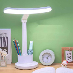 Đèn học chống cận cao cấp 3 chế độ sáng, bật tắt cảm ứng tiện lợi, Loại 3600mah (gồm cả củ sạc)