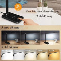 Đèn học chống cận tích điện 5 màu sáng, điều chỉnh xoay đa góc tiện dụng, Màu đen -  Bản tiêu chuẩn cắm điện