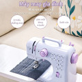 Máy may mini gia đình có vắt sổ đa năng tích hợp 12 kiểu may