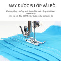 Máy may mini gia đình có vắt sổ đa năng tích hợp 12 kiểu may