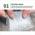 Băng keo chống thấm Skora, băng keo siêu dính vá tường chống dột mái tôn, KT 5cm x 5m	