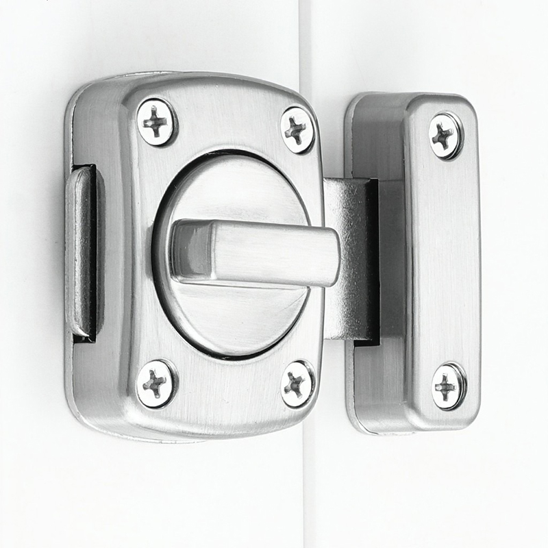 Chốt khóa cửa hợp kim núm vặn xoay bền chắc, chống trộm